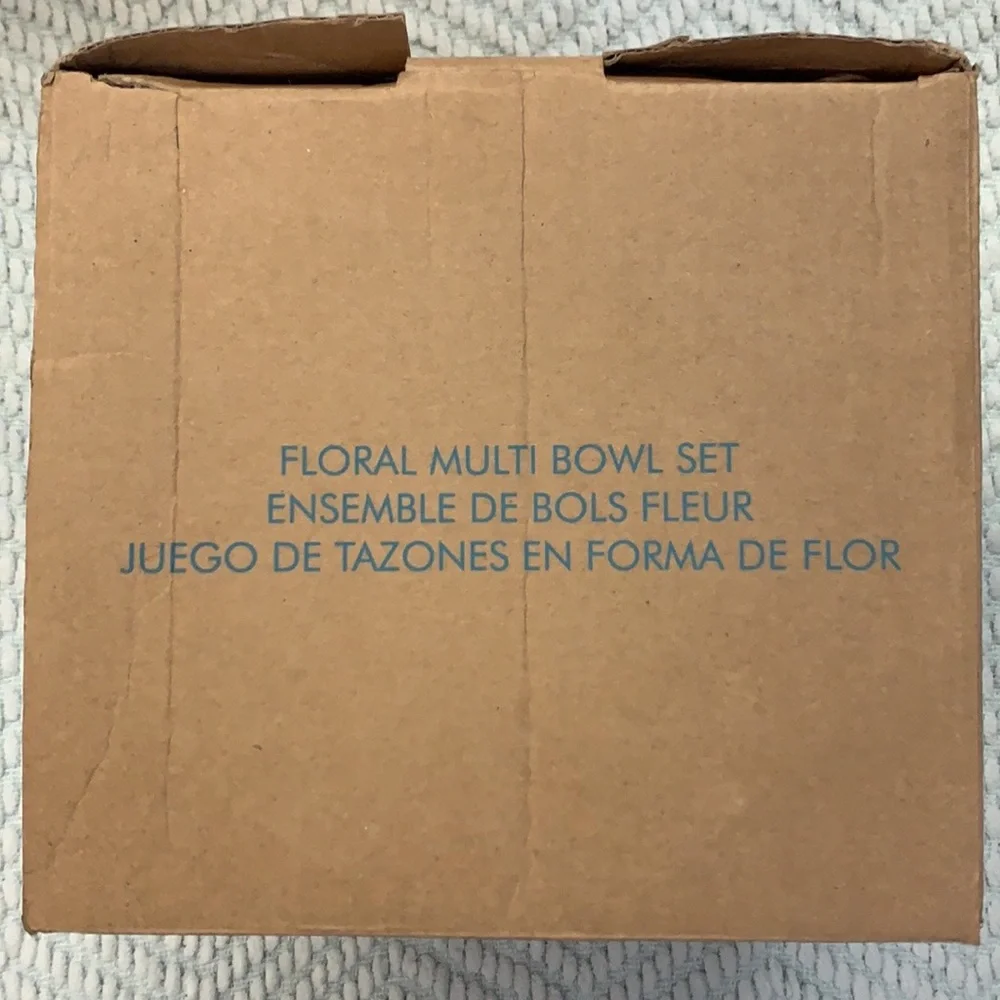FLORAL MULTI BOWL SET 12piece new in box AVON - Picture 8 of 10